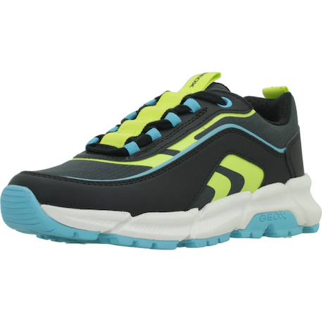 Derbies garçon flexyper plus Argent c1w7s+Noir c0035 10 - vertbaudet enfant 