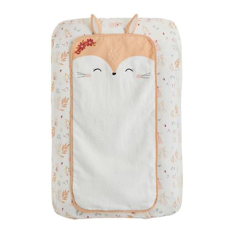 Housse de matelas à langer + tapis de change praline Peche 2 - vertbaudet enfant 