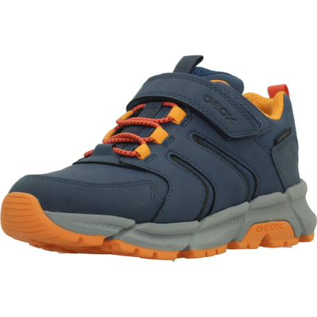 Basket garçon Bleu c4j2t+Marron c0616 4 - vertbaudet enfant 