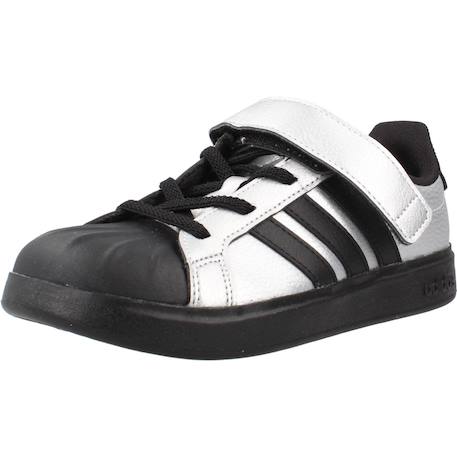 Baskets garçon Argent silver 4 - vertbaudet enfant 