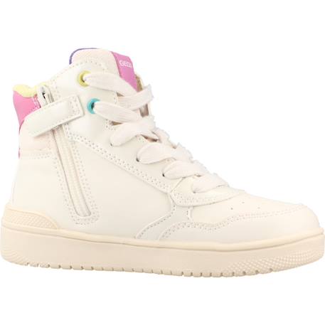 Basket fille modèle j56hxe 0bckn Blanc c1m0g 5 - vertbaudet enfant 