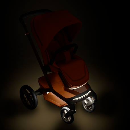 Poussette ultra confortable fame Copper terra+Moon graphite+Oak truffle+Sapphire sand 6 - vertbaudet enfant 