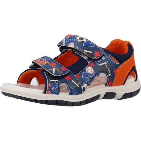 Sandales garçon modèle florian Bleu 800+Multicolore 810 10 - vertbaudet enfant 