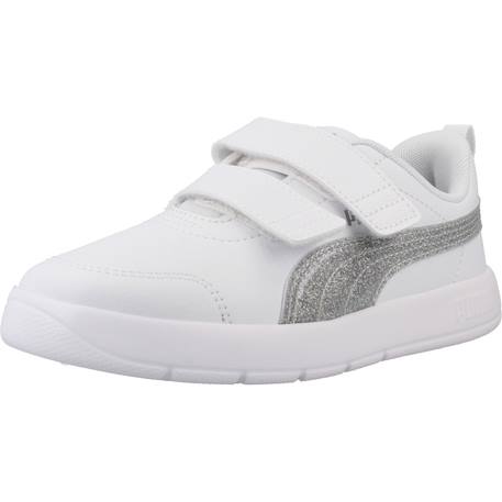 Baskets enfant fille Blanc white 4 - vertbaudet enfant 