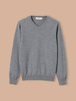 Pull col v garçon  - vertbaudet enfant