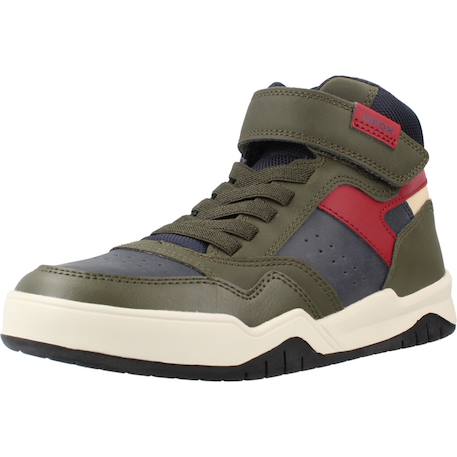 Basket garçon Bleu c4263+Marron c0938 10 - vertbaudet enfant 