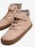 Bottines filles synthétique fermeture éclair barefoot Rose 6 - vertbaudet enfant 