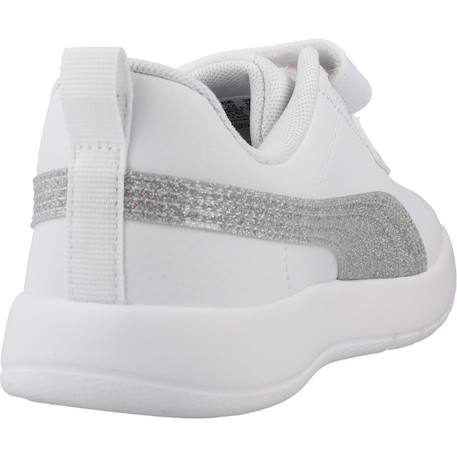 Baskets enfant fille Blanc white 3 - vertbaudet enfant 