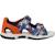 Sandales garçon modèle florian Bleu 800+Multicolore 810 7 - vertbaudet enfant 
