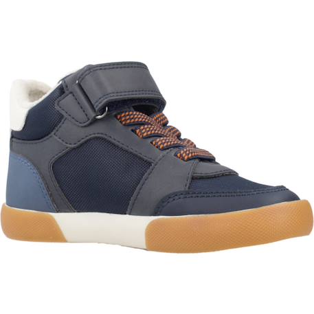 Basket garçon modèle b gisli boy Bleu c4218+Vert c0938 5 - vertbaudet enfant 