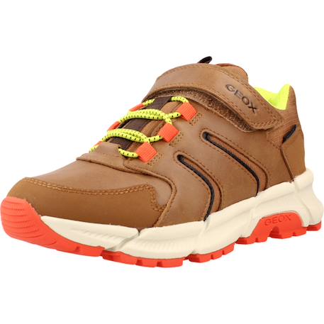 Basket garçon Bleu c4j2t+Marron c0616 10 - vertbaudet enfant 