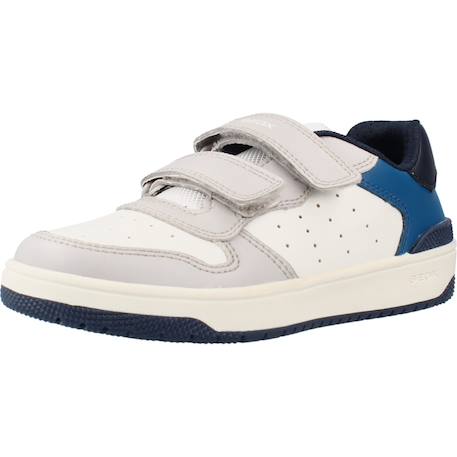 Basket garçon à scratchs Gris+Multicolore 4 - vertbaudet enfant 