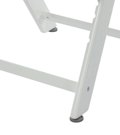 Chaise haute bébé en bois avec tablette timba Natural (wood)+Warm gray+White 12 - vertbaudet enfant 