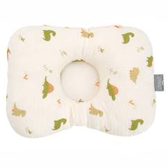 -Coussin ergonomique bébé en gaze de coton dino