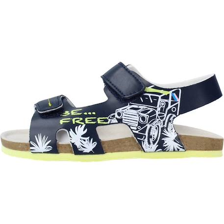 Sandales garçon modèle fiume Bleu 800+Bleu 820+Noir 810 8 - vertbaudet enfant 