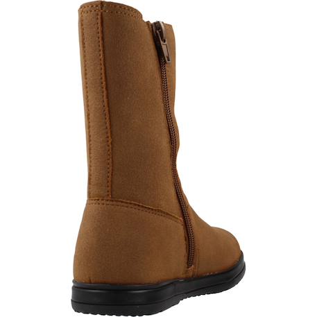 Bottes fille modèle 1070155c Marron+Noir 3 - vertbaudet enfant 