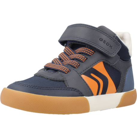 Basket garçon modèle b gisli boy Bleu c4218+Vert c0938 4 - vertbaudet enfant 