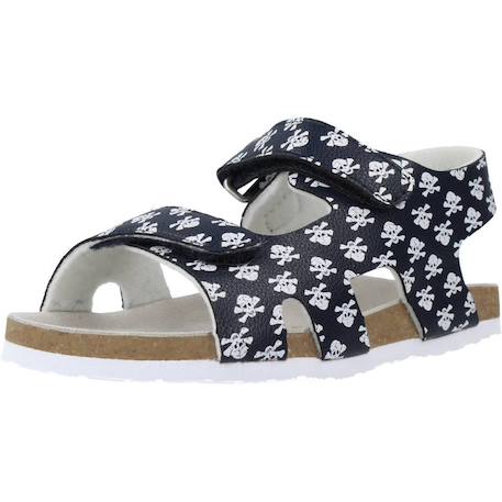 Sandales garçon modèle fiume Bleu 800+Bleu 820+Noir 810 16 - vertbaudet enfant 