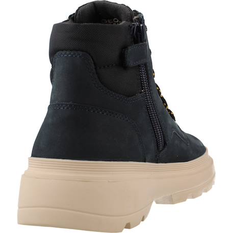 Bottes garçon modèle j kiddartah boy Bleu c0045+Marron c6002 3 - vertbaudet enfant 