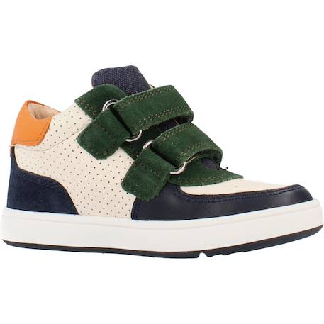 Basket garçon en textile Bleu+Bleu blanc+Bleu jaune+Bleu rouge+Multicolore 17 - vertbaudet enfant 