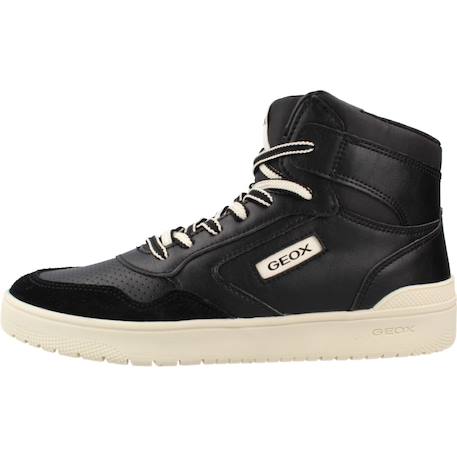 Basket garçon modèle j56lqa 05422 Blanc c0404+Noir c9997 8 - vertbaudet enfant 