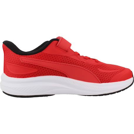 Baskets enfant garçon en textile Rouge red 1 - vertbaudet enfant 