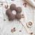 Attache tétine fleur moumoute Beige, marron+Marron, beige 8 - vertbaudet enfant 