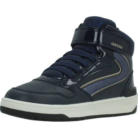 Basket garçon modèle j56hxa 05402 Bleu c4256+Noir c0922 4 - vertbaudet enfant 