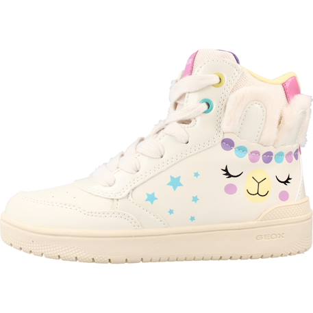 Basket fille modèle j56hxe 0bckn Blanc c1m0g 2 - vertbaudet enfant 