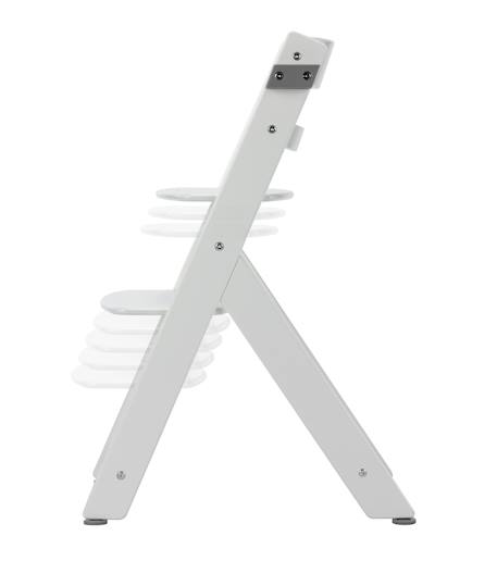 Chaise haute bébé en bois avec tablette timba Natural (wood)+Warm gray+White 11 - vertbaudet enfant 