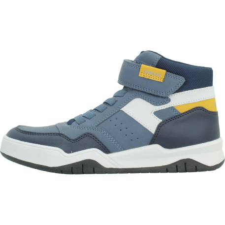Basket garçon Bleu c4263+Marron c0938 2 - vertbaudet enfant 