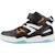 Baskets montantes à scratch Blanc c0050+Noir c0038+Noir orange 8 - vertbaudet enfant 