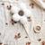 Attache tétine fleur moumoute Beige, marron+Marron, beige 3 - vertbaudet enfant 