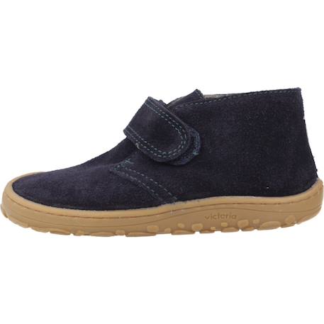 Bottes garçon en cuir Bleu marino 2 - vertbaudet enfant 