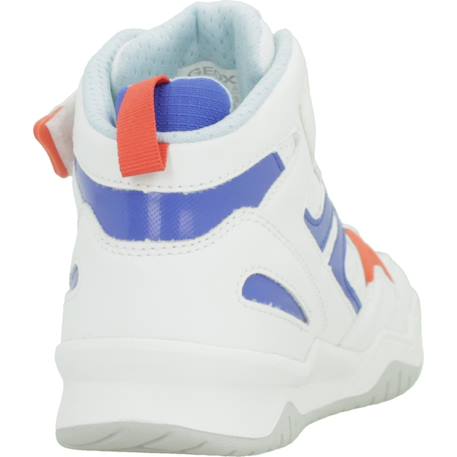 Baskets montantes à scratch Blanc c0050+Noir c0038+Noir orange 3 - vertbaudet enfant 