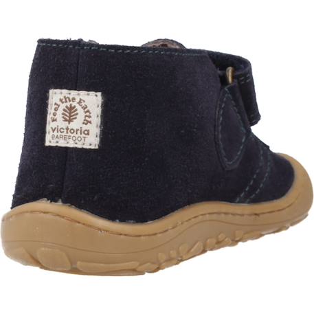 Bottes garçon en cuir Bleu marino 3 - vertbaudet enfant 