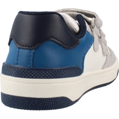 Basket garçon à scratchs Gris+Multicolore 3 - vertbaudet enfant 