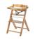 Chaise haute bébé en bois avec tablette timba Natural (wood)+Warm gray+White 1 - vertbaudet enfant 