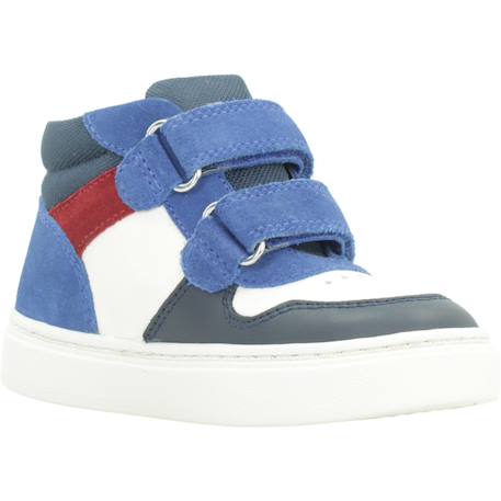 Bottes garçon modèle b nashik boy Bleu c1mk4+Vert c1m3x 5 - vertbaudet enfant 