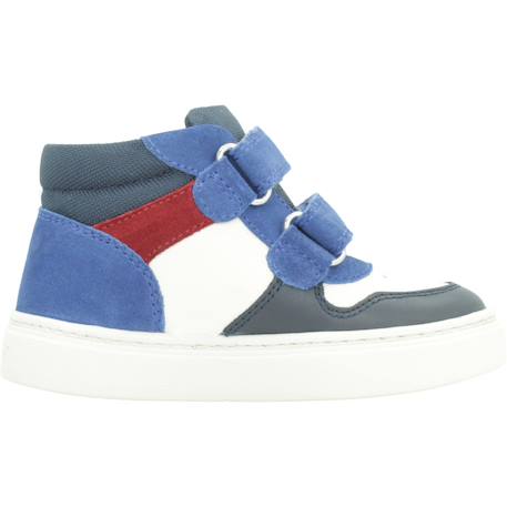 Bottes garçon modèle b nashik boy Bleu c1mk4+Vert c1m3x 1 - vertbaudet enfant 