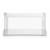 Barrière 90 cm pour lit standard Blanc+Gris 1 - vertbaudet enfant 