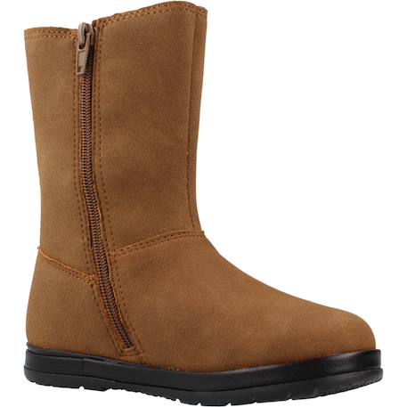 Bottes fille modèle 1070155c Marron+Noir 5 - vertbaudet enfant 