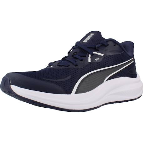 Baskets enfant garçon Bleu navy 4 - vertbaudet enfant 
