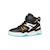Baskets montantes à scratch Blanc c0050+Noir c0038+Noir orange 14 - vertbaudet enfant 