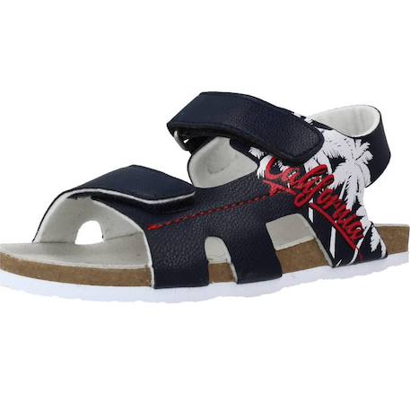 Sandales garçon modèle fiume Bleu 800+Bleu 820+Noir 810 4 - vertbaudet enfant 