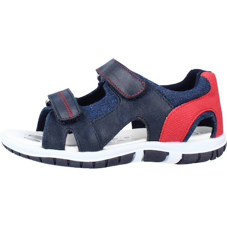 Sandales garçon modèle florian Bleu 800+Multicolore 810 2 - vertbaudet enfant 