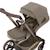 Poussette ultra confortable fame Copper terra+Moon graphite+Oak truffle+Sapphire sand 16 - vertbaudet enfant 