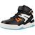 Baskets montantes à scratch Blanc c0050+Noir c0038+Noir orange 10 - vertbaudet enfant 