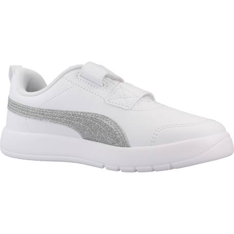 Baskets enfant fille Blanc white 5 - vertbaudet enfant 