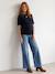 Pull de grossesse manches courtes marine 3 - vertbaudet enfant 